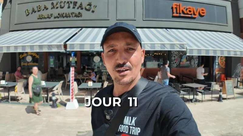 MLK Food Trip in front of Baba Mutfağı